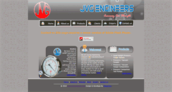 Desktop Screenshot of jvgengineers.com