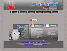 Tablet Screenshot of jvgengineers.com